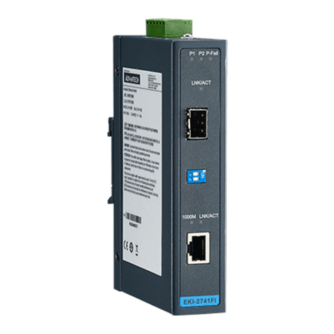 Advantech EKI-2741FI User manual