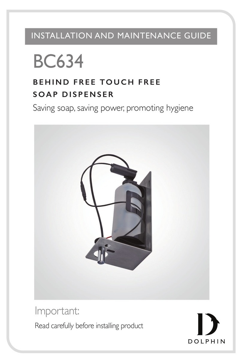 Dolphin BC634 Installation and maintenance guide