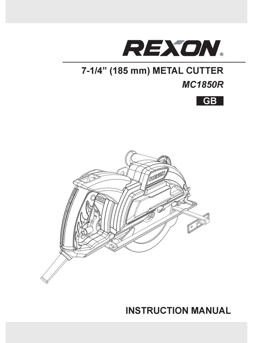 REXON MC1850R User manual