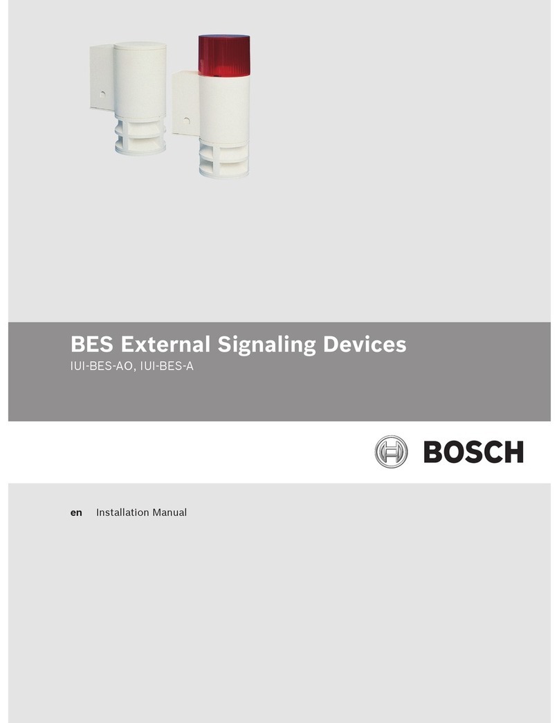 Bosch IUI-BES-AO User manual Bosch IUI-BES-AO User manual