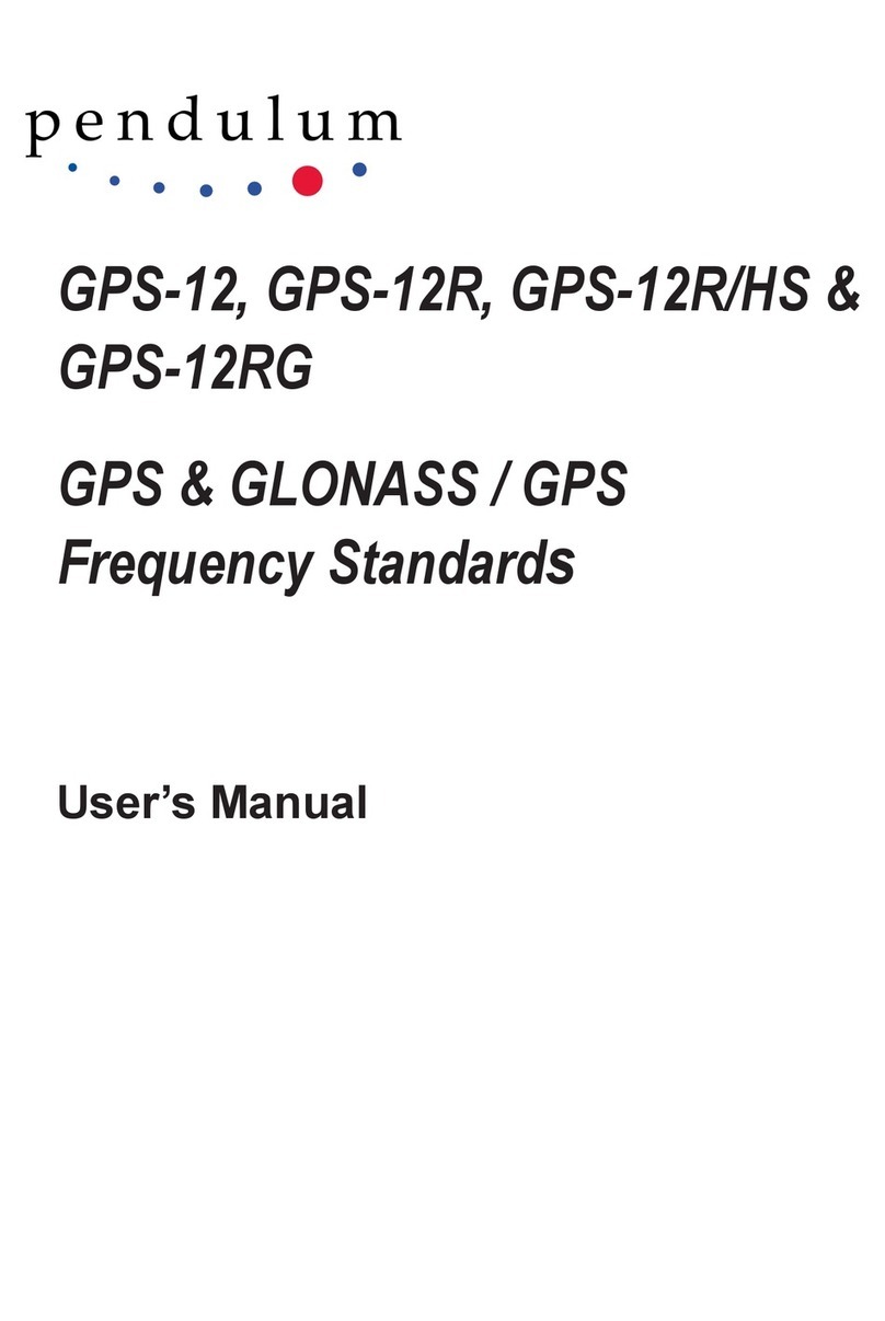 Pendulum GPS-12 user manual