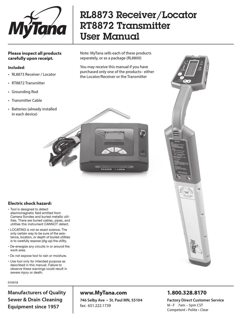 MyTana RL8800 user manual