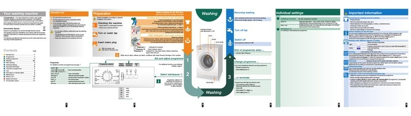 Siemens WM08E060TH User manual