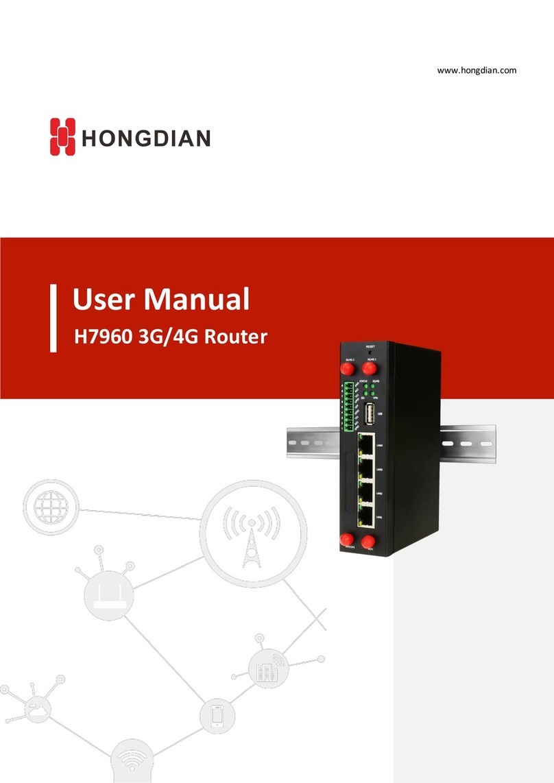 Shenzhen Hongdian Technologies H7960 User manual