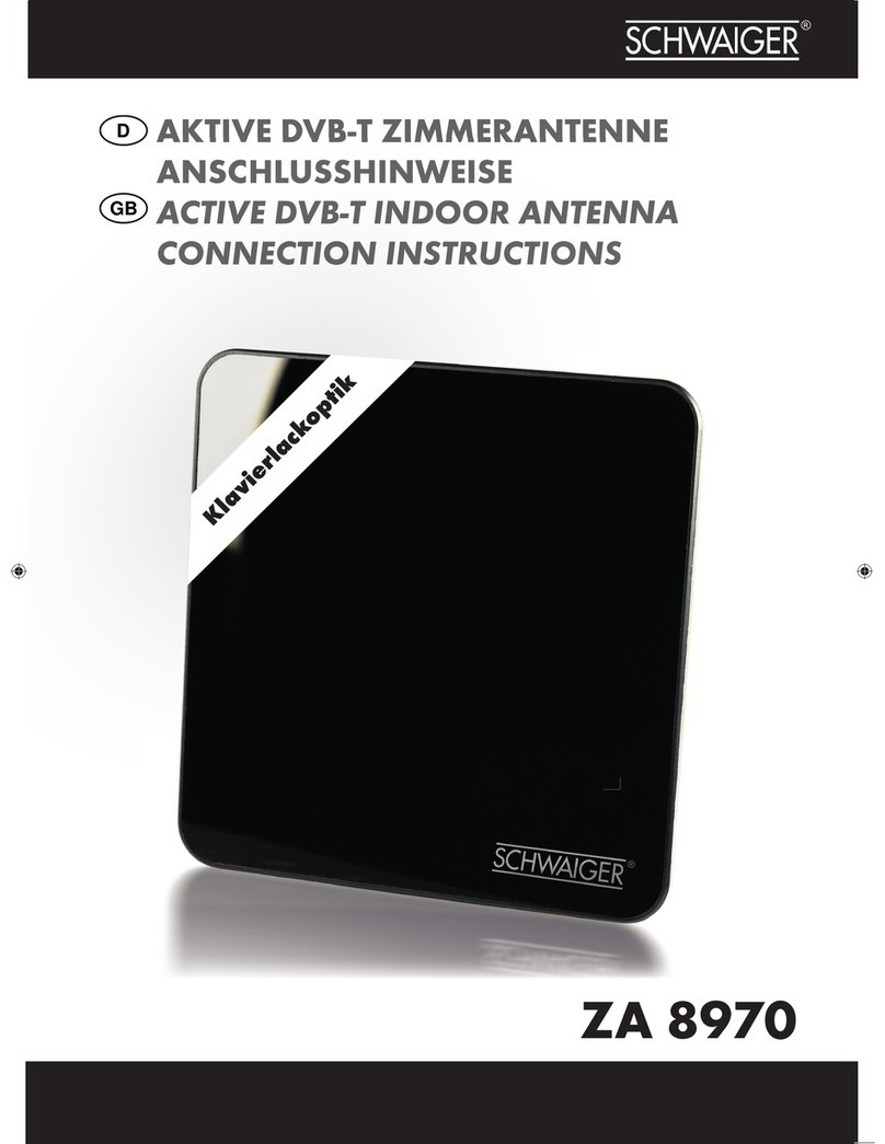 Schwaiger ZA 8970 Connection instructions