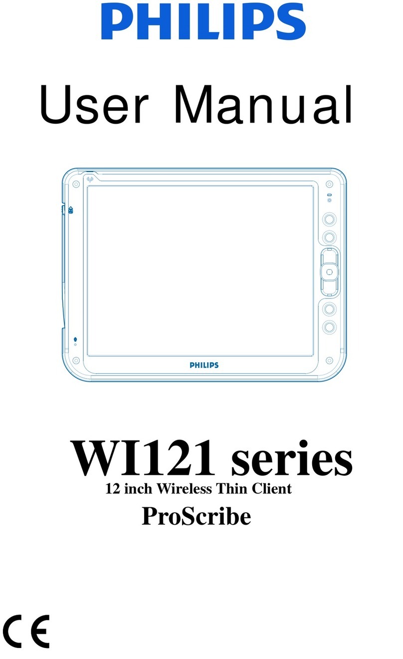 Philips WI121 series User manual