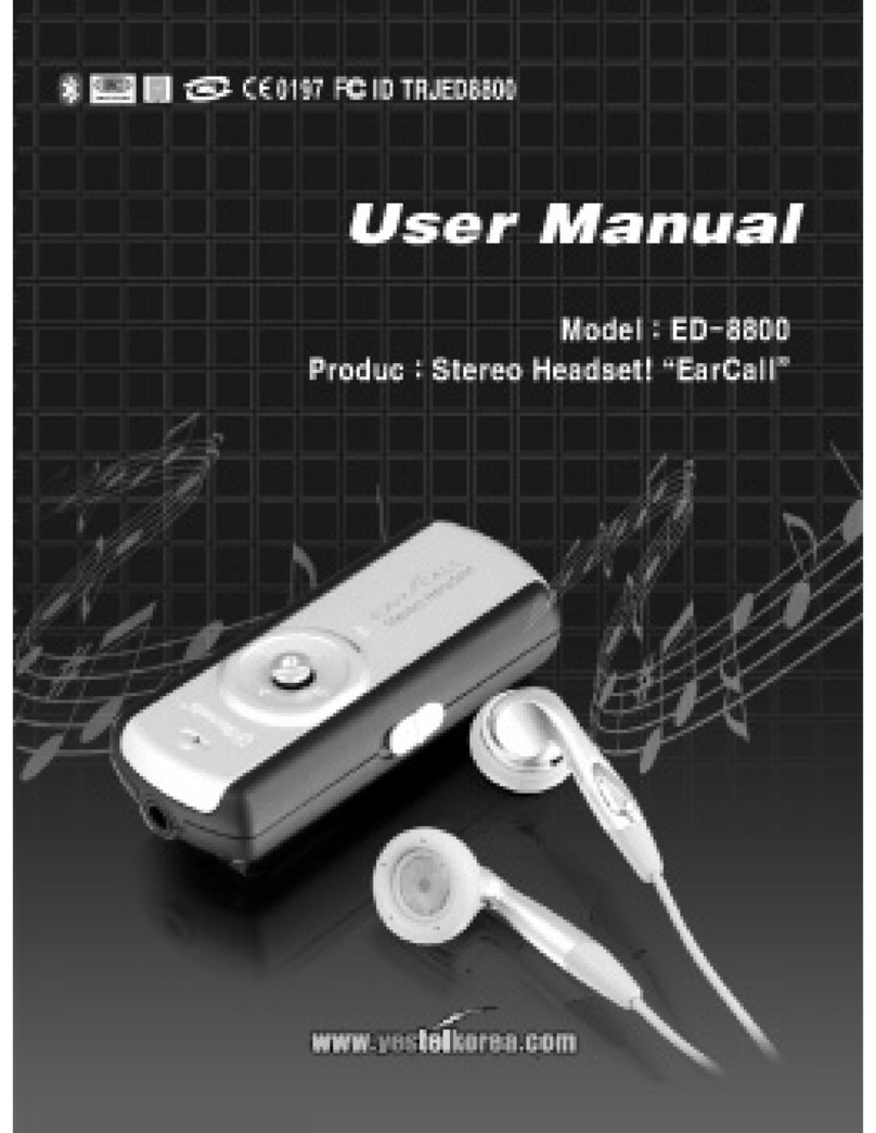 YesTelKorea ED-8800 user manual