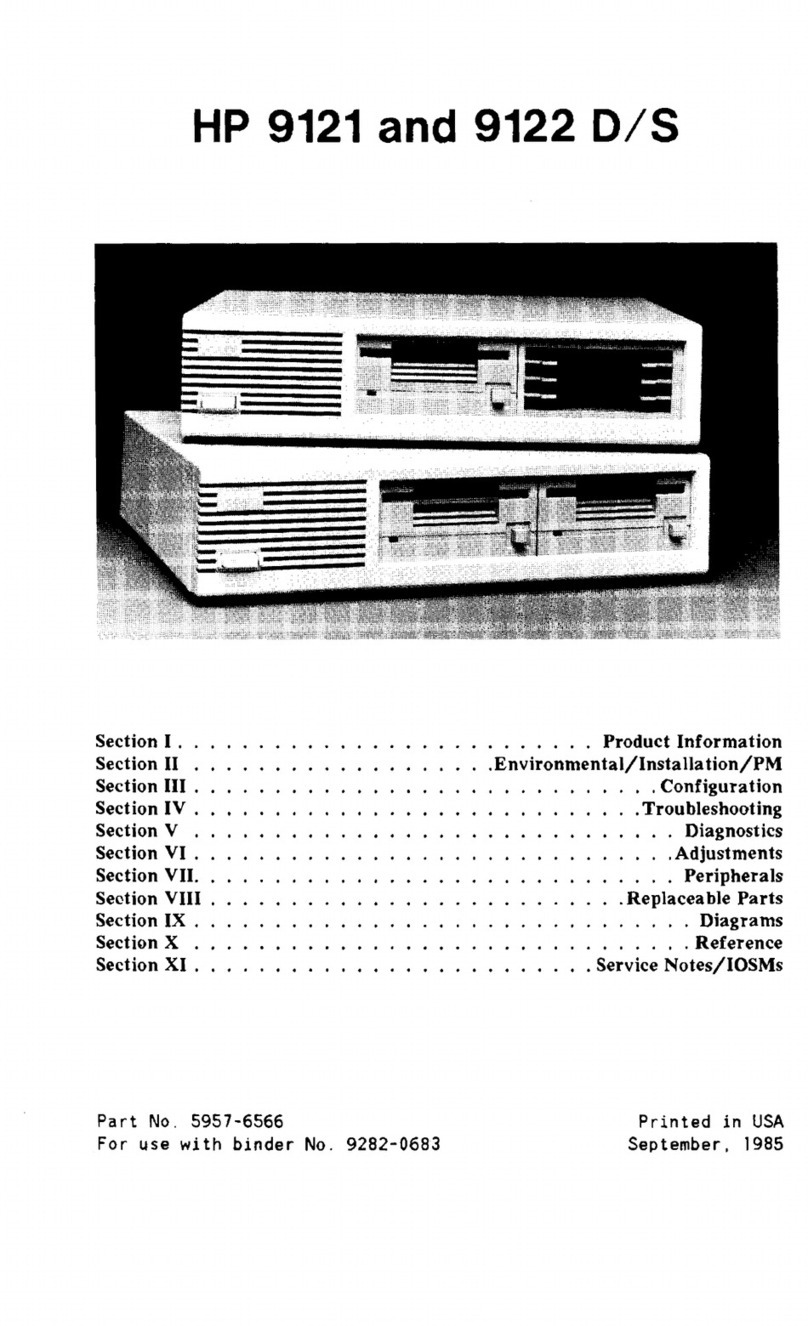 HP 9121D/S User manual