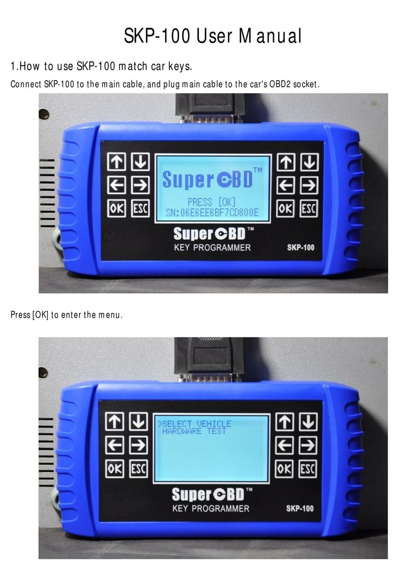SuperOBD SKP-100 user manual