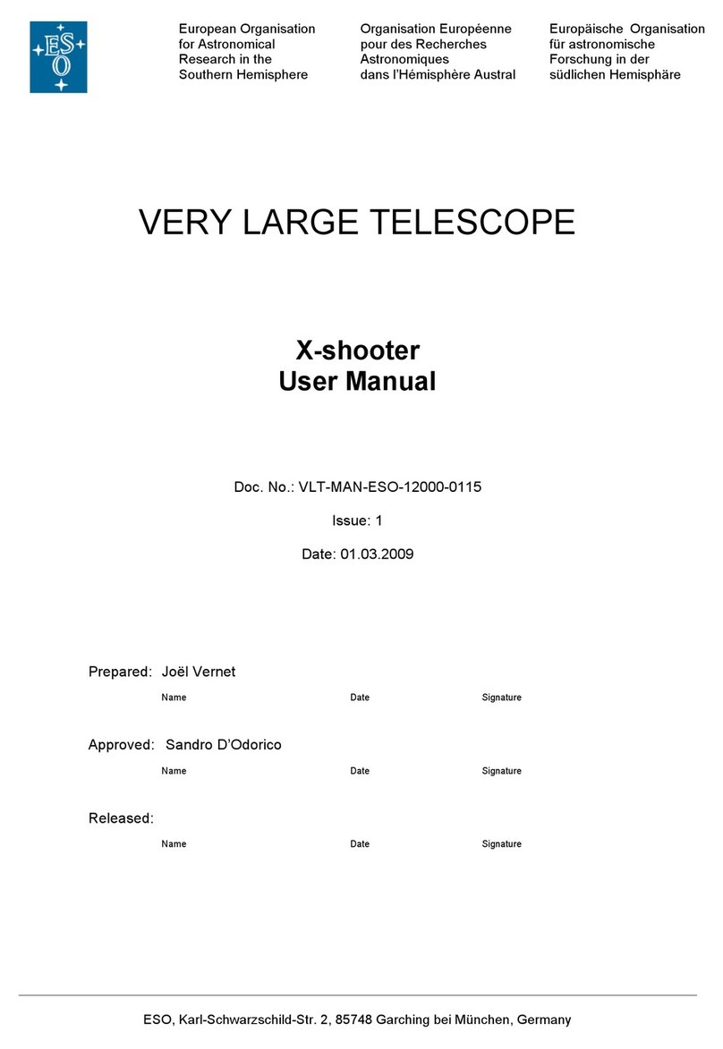 ESO X-shooter User manual