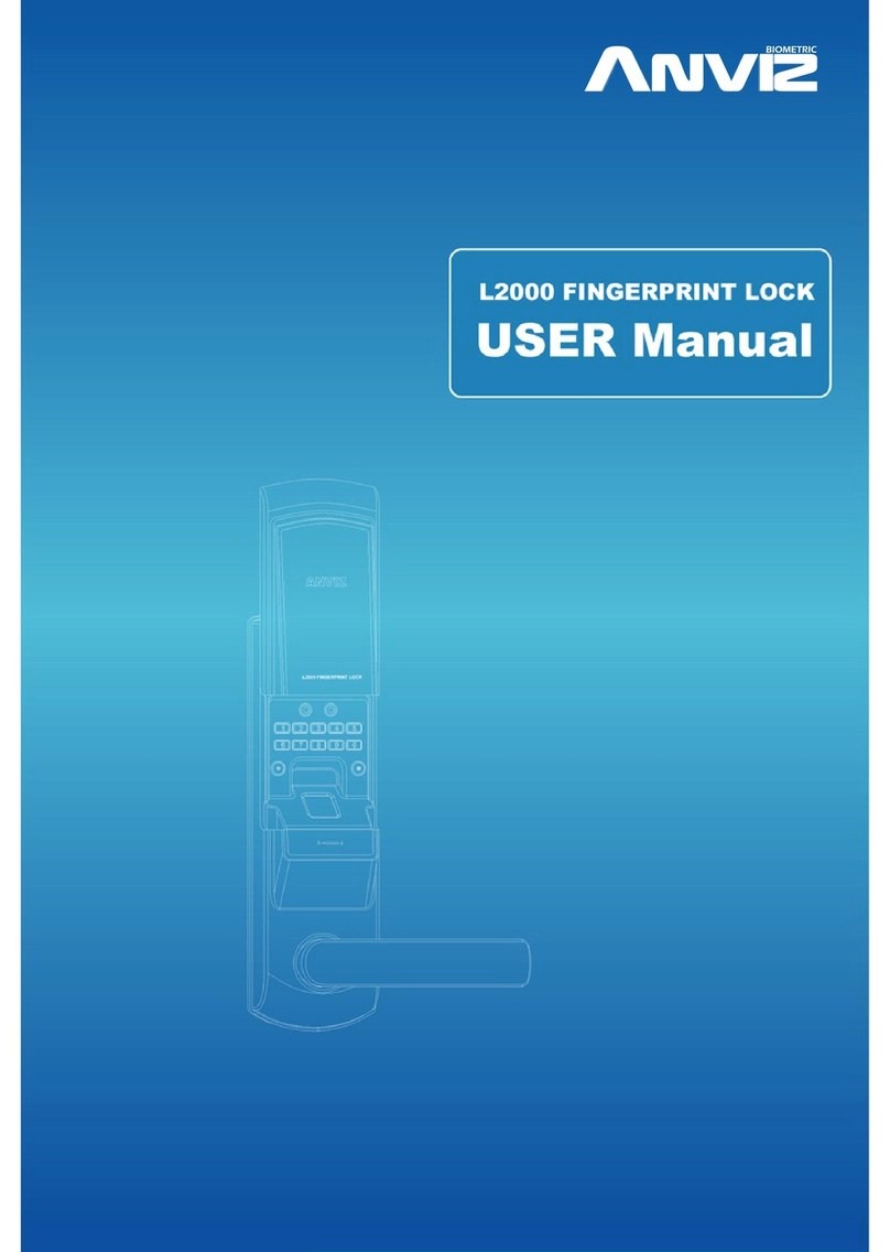 Anviz l2000 user manual