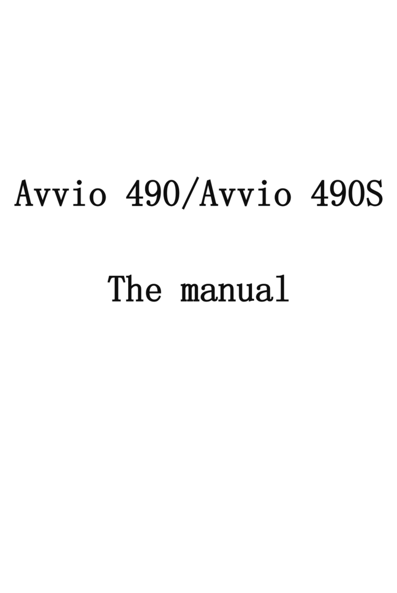 Avvio 490S User manual
