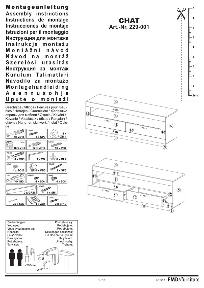 FMD CHAT 229-001 Assembly guide