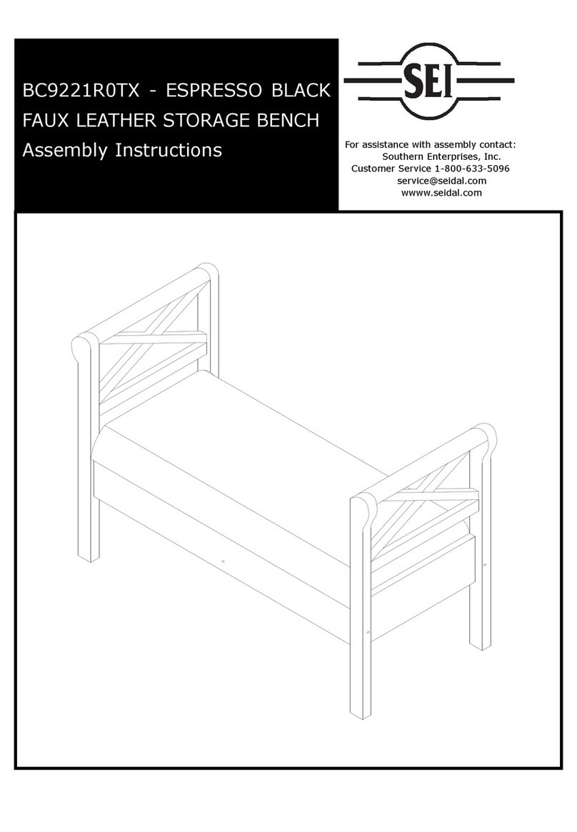 SEI BC9221R0TX Assembly guide