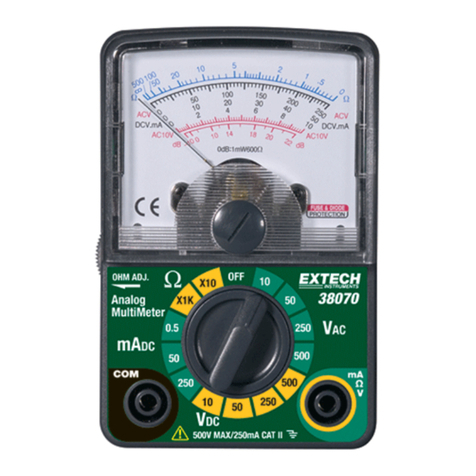 Extech Instruments 38070 User manual Extech Instruments 38070 User manual