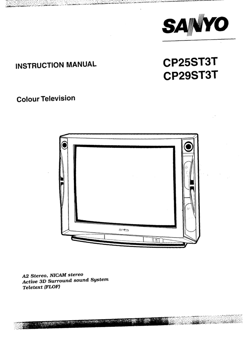 Sanyo CP25ST3T User manual Sanyo CP25ST3T User manual