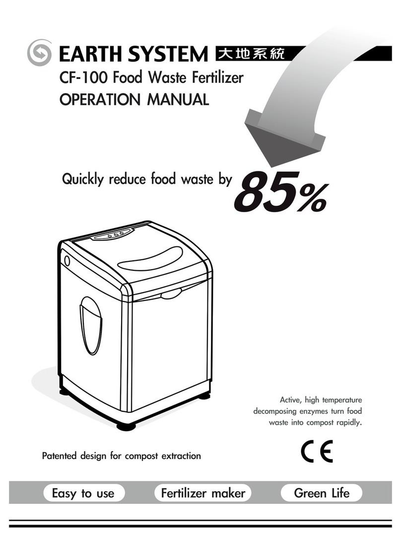 Earth System CF-100 operating manual