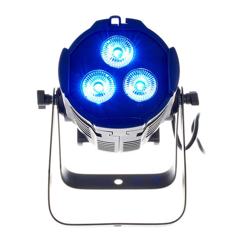 Ignition LED Mini Studio PAR RGBW 3x8W User manual Ignition LED Mini Studio PAR RGBW 3x8W User manual