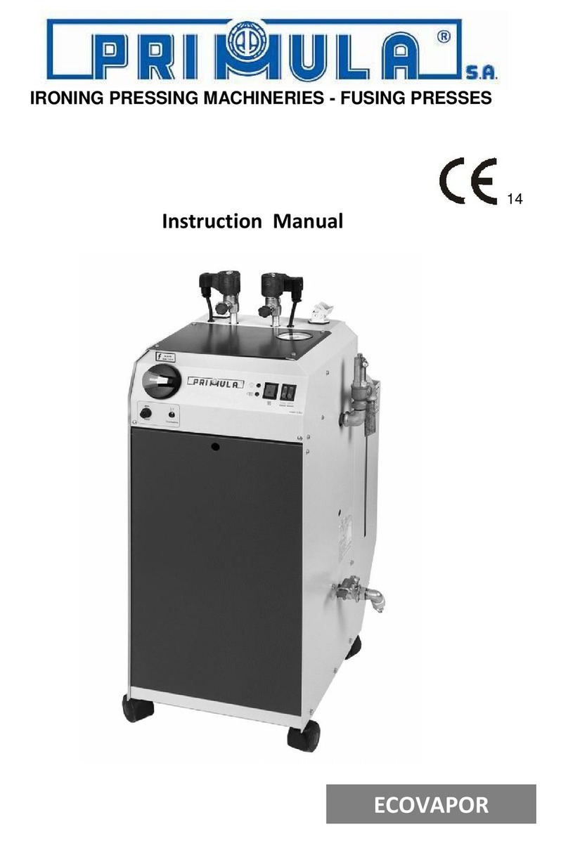 Primula Ecovapor 1-2,5 User manual