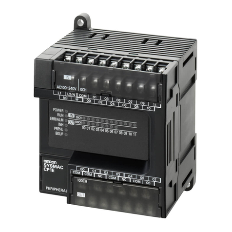 Omron CP1E-E14SDR-A user manual