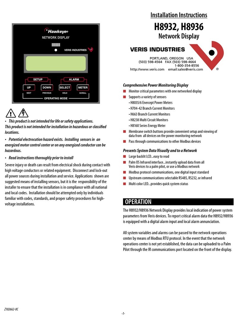 Hawkeye Mfg H8936 User manual