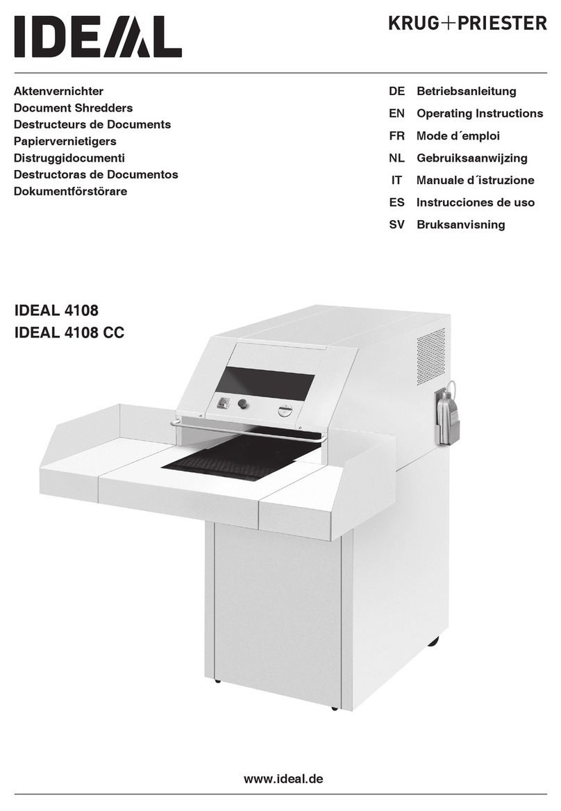 Krug & Priester IDEAL 4108 CC User manual