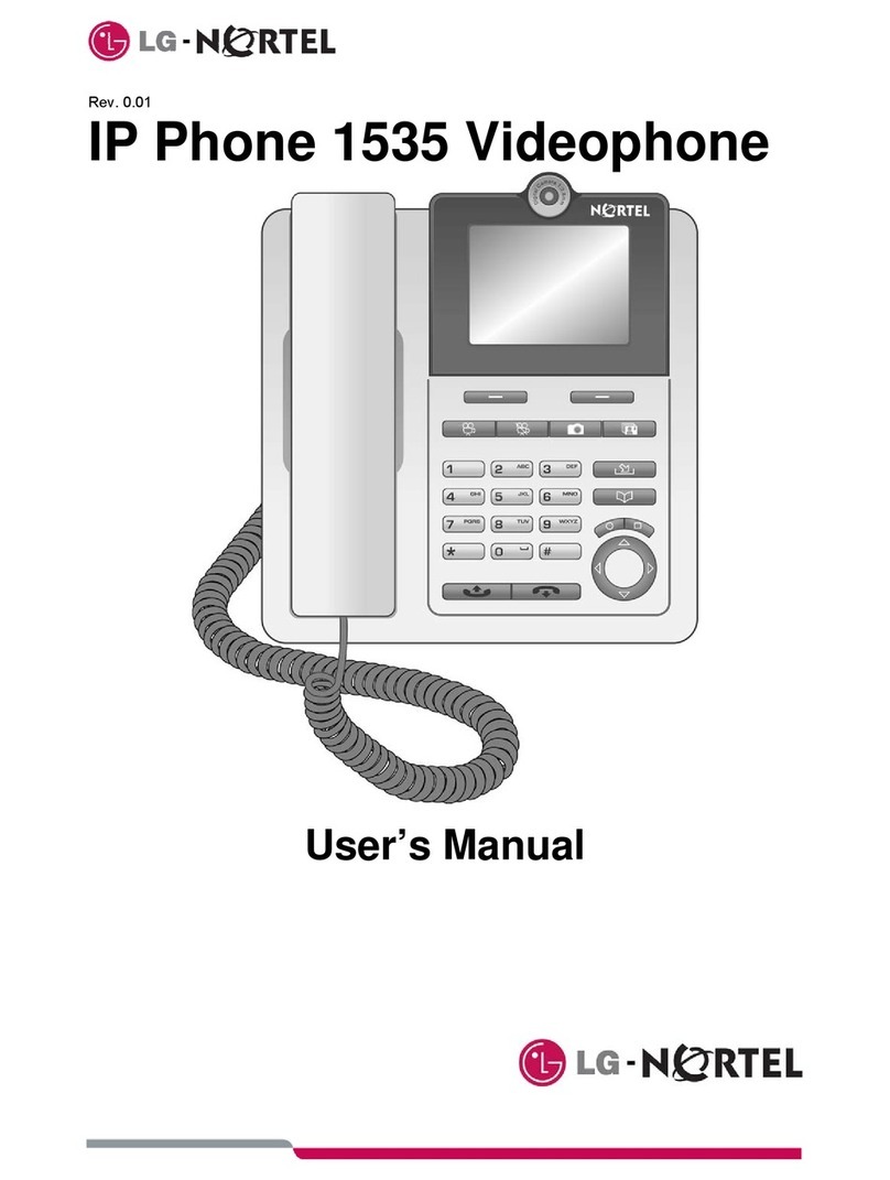 LG-Nortel IP Phone 1535 user manual