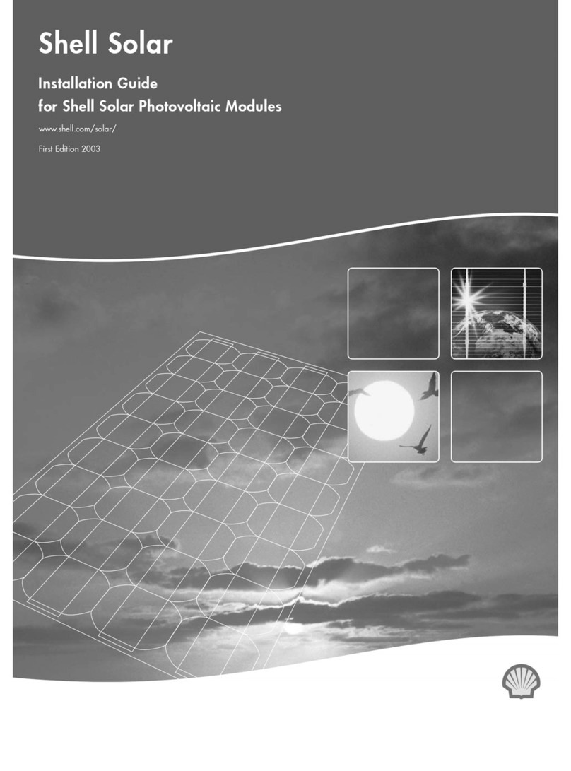 Shell Solar SP150-L installation guide