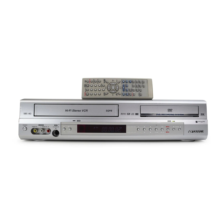 Sansui VRDVD4005 owner's manual