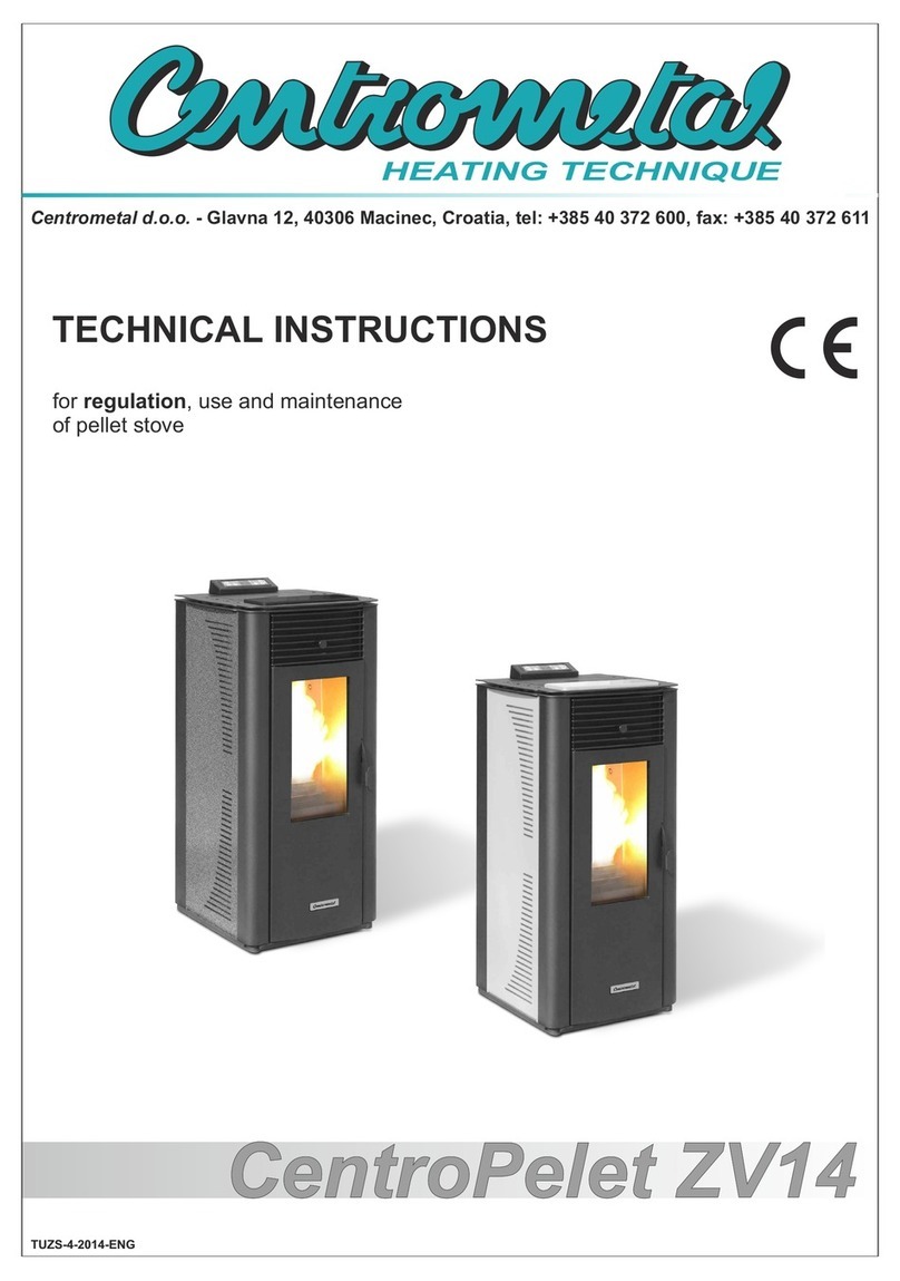 Centrometal CentroPelet ZV14 Technical instructions Centrometal CentroPelet ZV14 Technical instructions