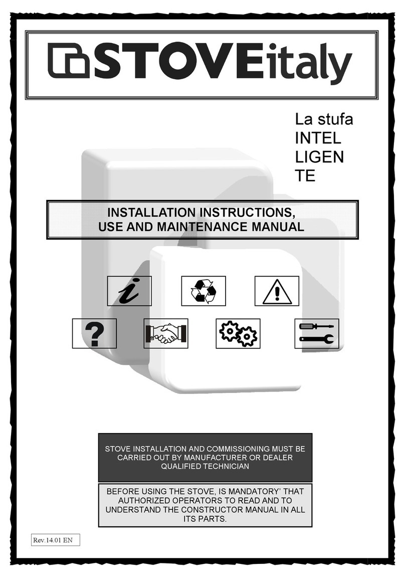 STOVEitaly Luna Installation instructions and maintenance