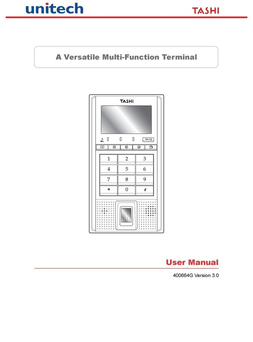 Unitech Tashi User manual