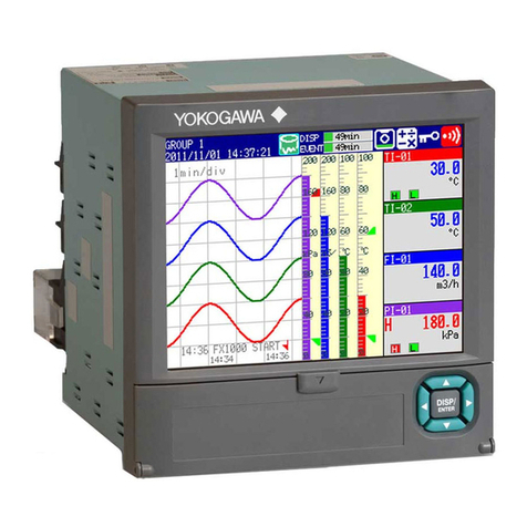 YOKOGAWA FX1000 installation guide