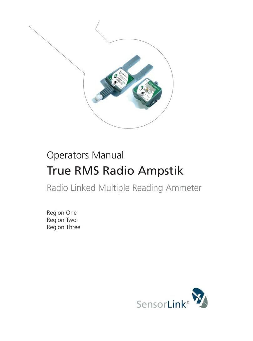 SensorLink 6-120 User manual