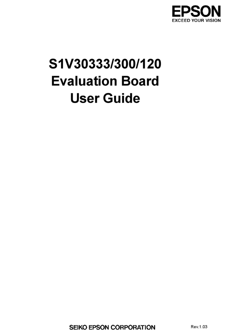 Epson S1V30333 User manual