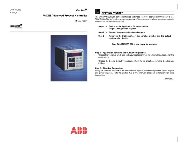 ABB COMMANDER C355 user guide