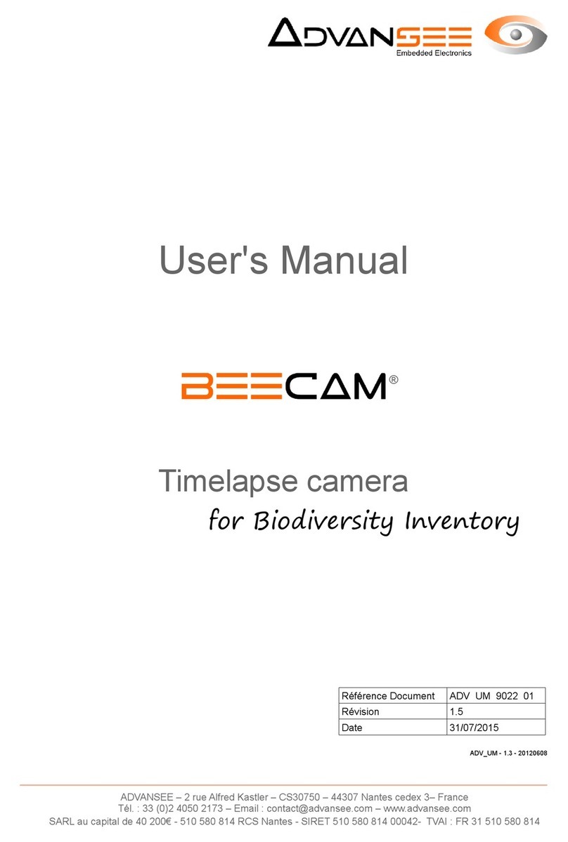 Advansee BEECAM ADV00100V user manual