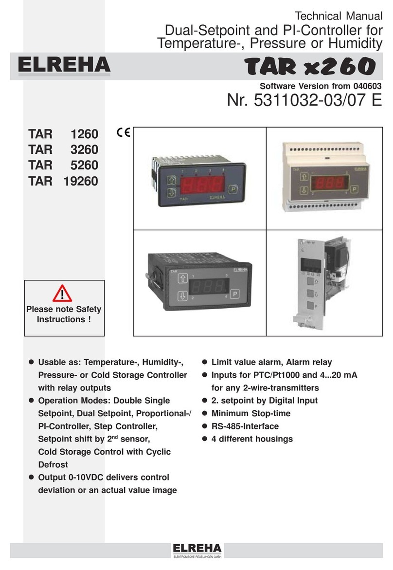 ELREHA TAR 1260 Technical manual