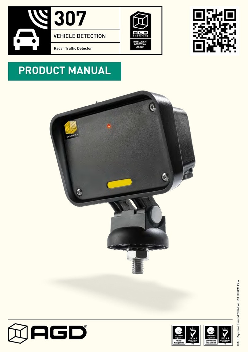 AGD 307 product manual