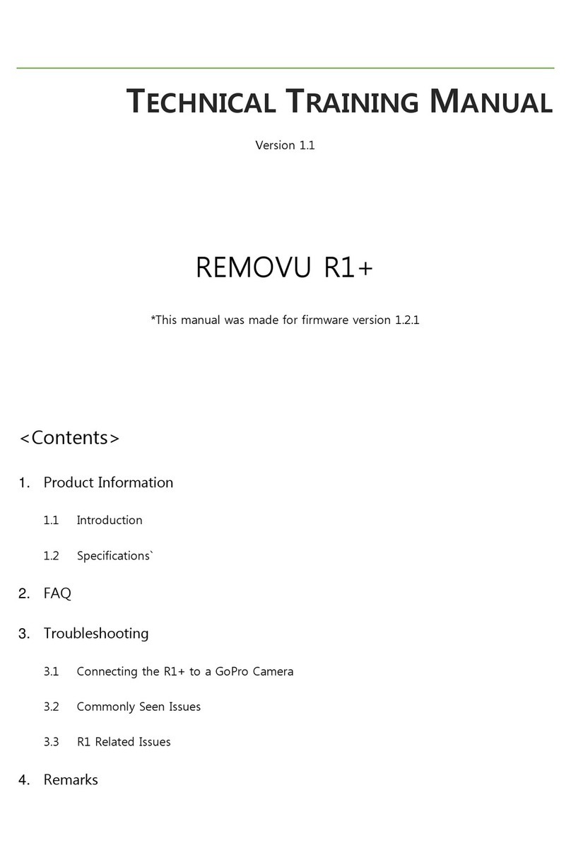 REMOVU R1+ Technical training manual