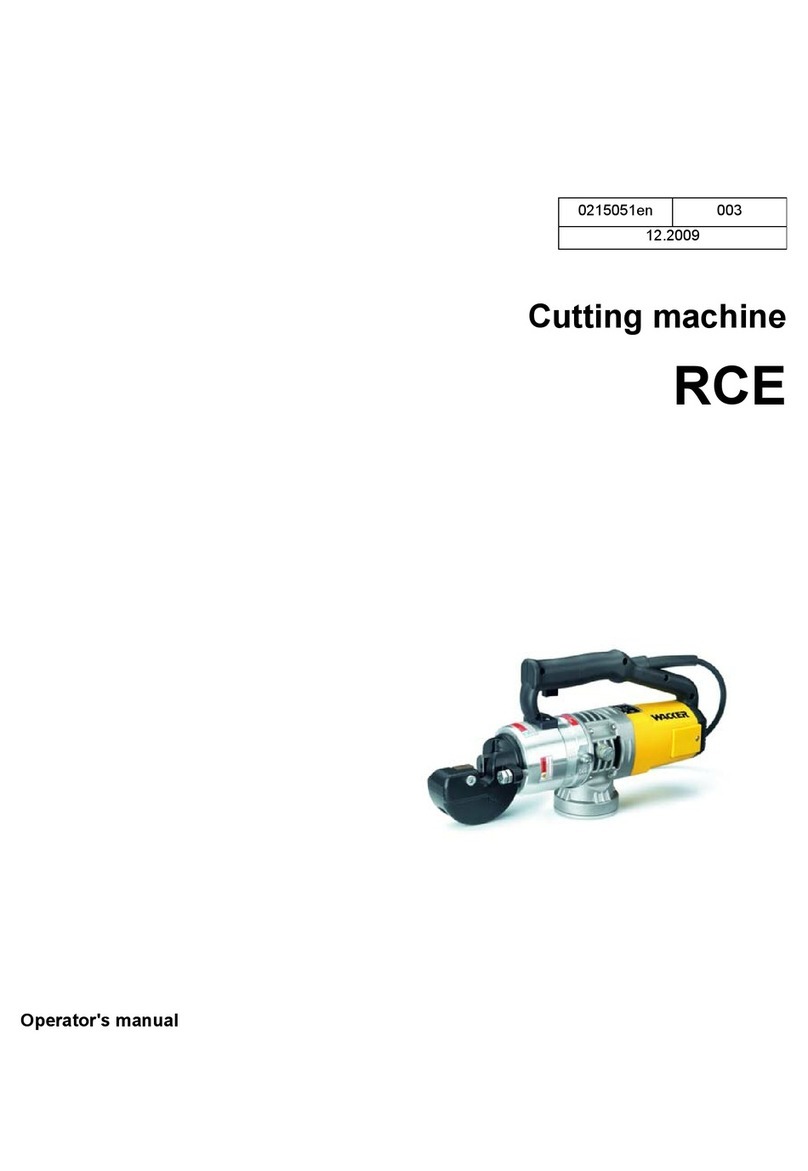 Wacker Neuson RCE User manual