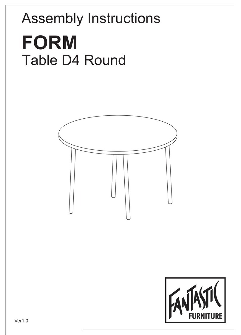 fantastic furniture FORM Assembly instructions