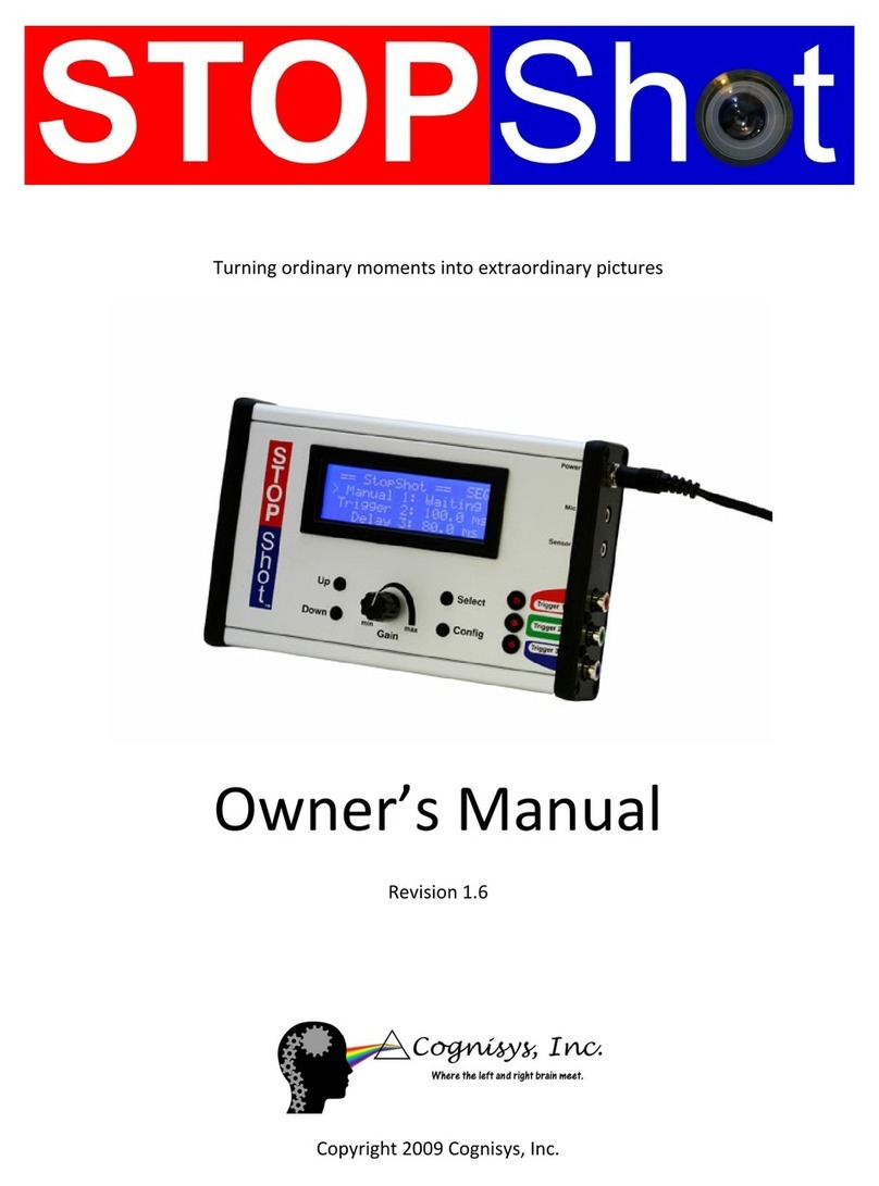 Cognisys StopShot owner's manual