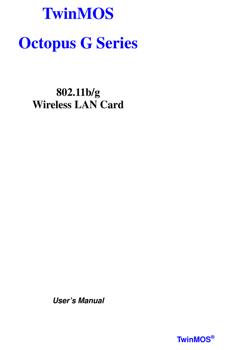 TwinMOS Octopus G Series user manual