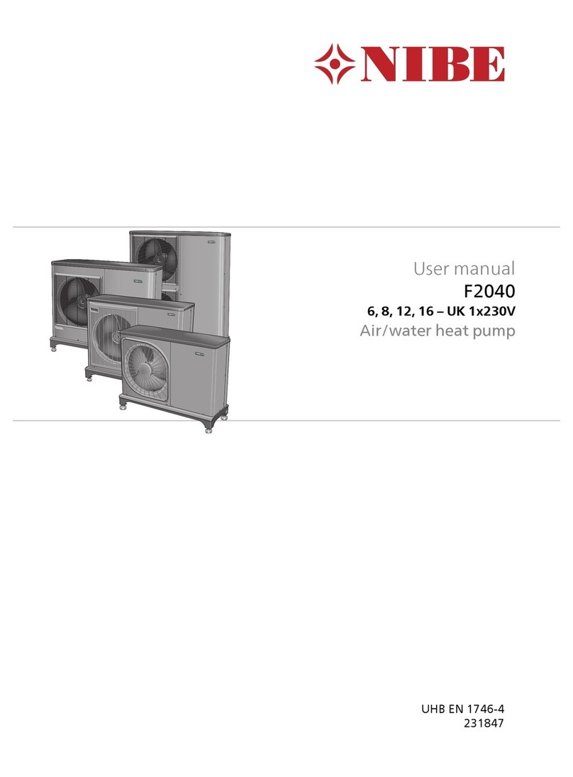 Nibe F2040 Series user manual Nibe F2040 Series user manual