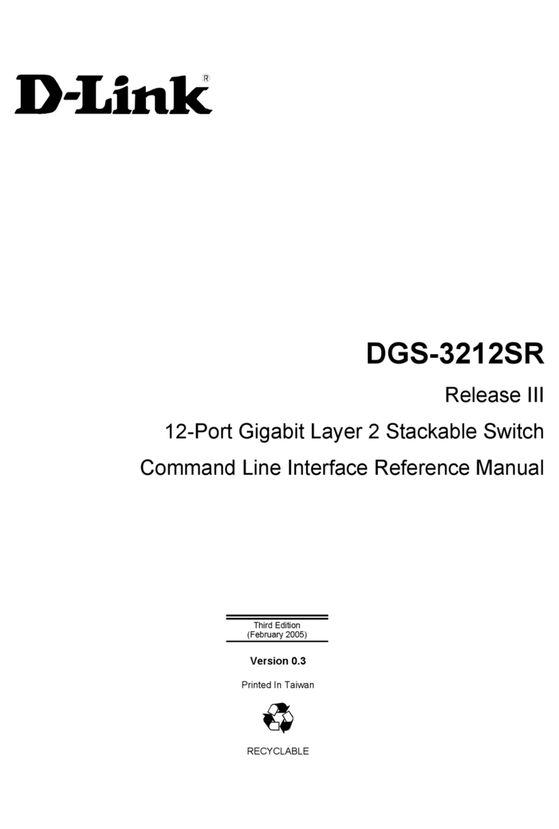 D-Link DGS-3212SR User manual