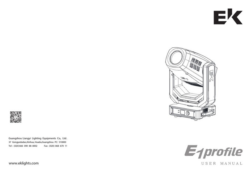 EK E1profile user manual