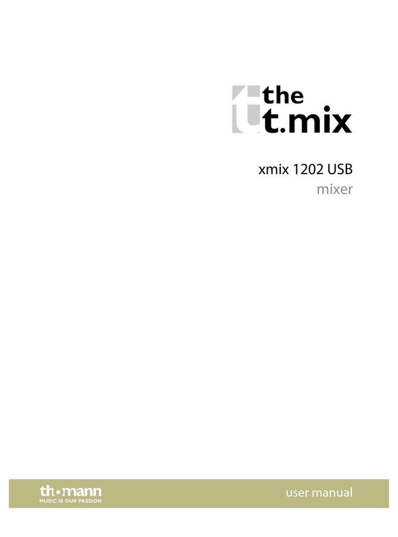 thomann xmix 1202 User manual
