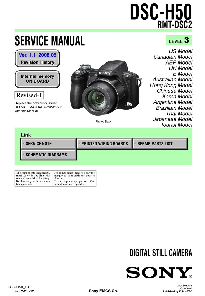 Sony DSC-H50 User manual