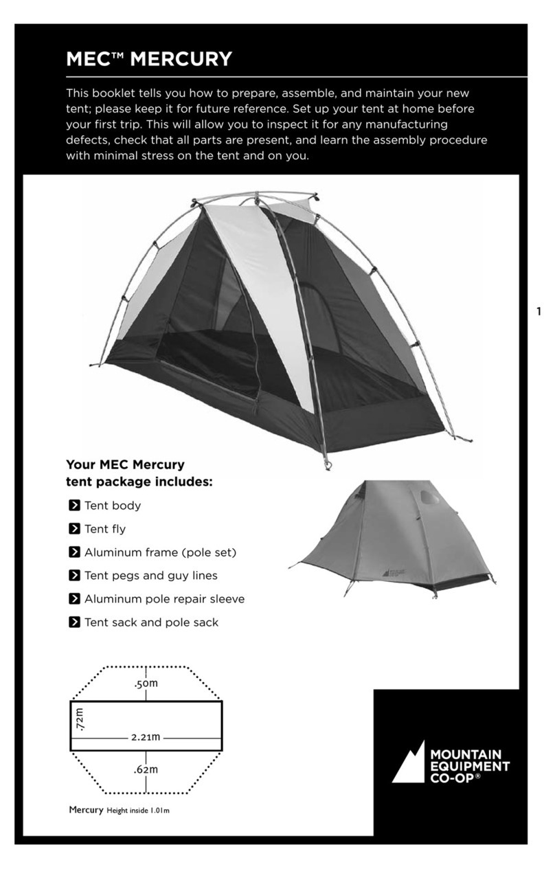Mec Mercury Installation and operation manual Mec Mercury Installation and operation manual